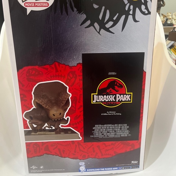 Jurassic Park Funko Pop! Movie Poster with Case LARGE - Picture 3 of 9